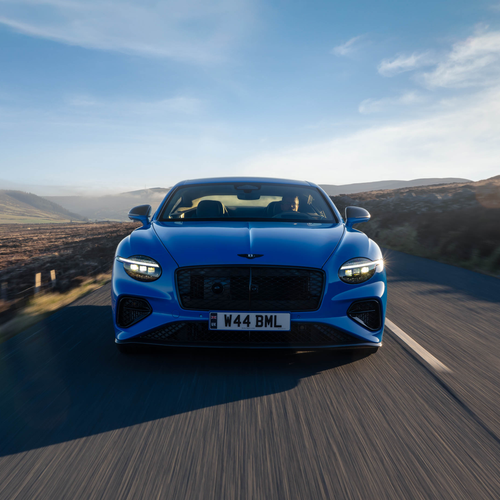 2027 Bentley Continental GT S Spark Blue Front View