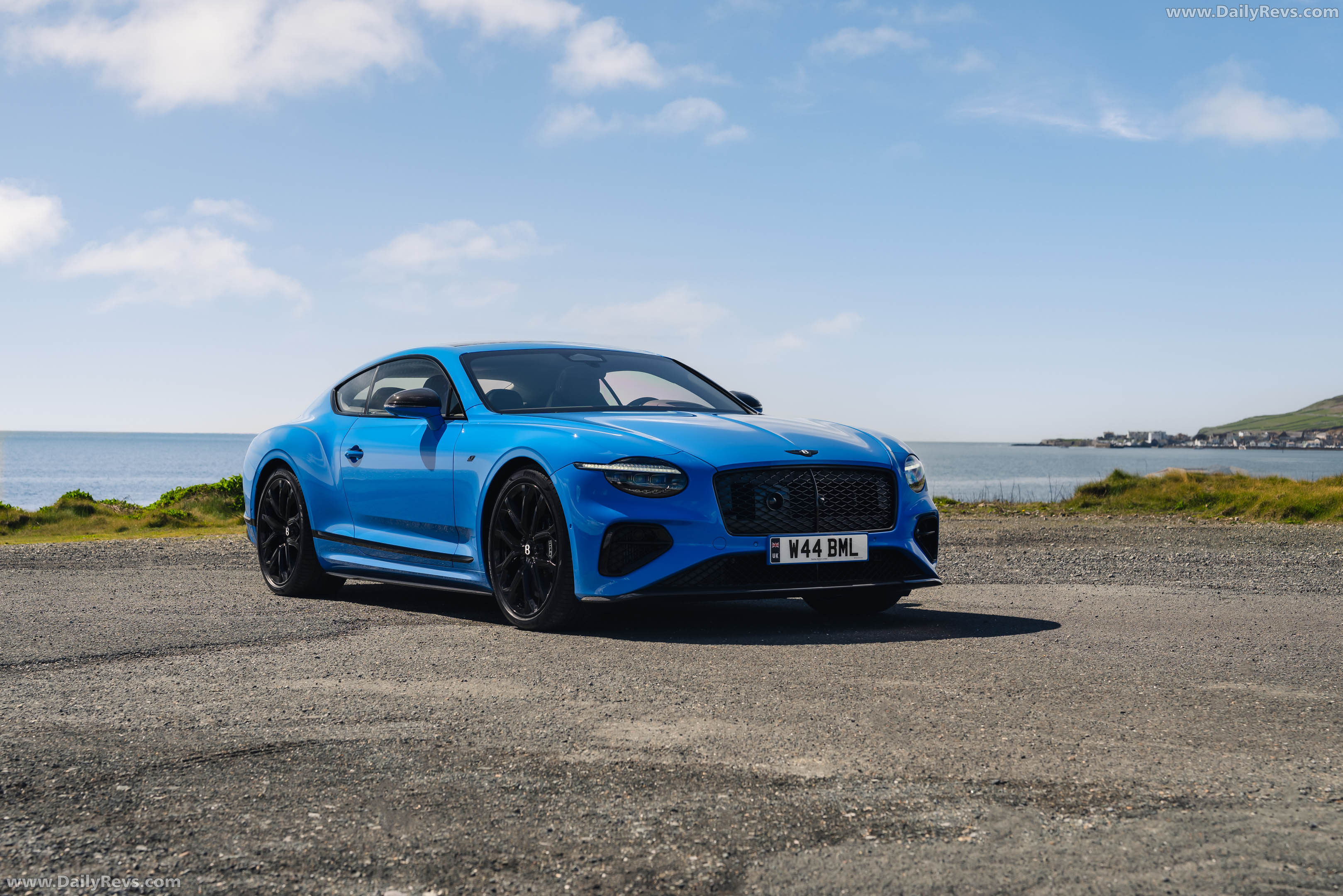 2027 Bentley Continental GT S Spark Blue Front View