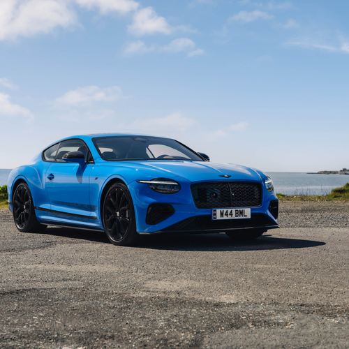 2027 Bentley Continental GT S Spark Blue Front View