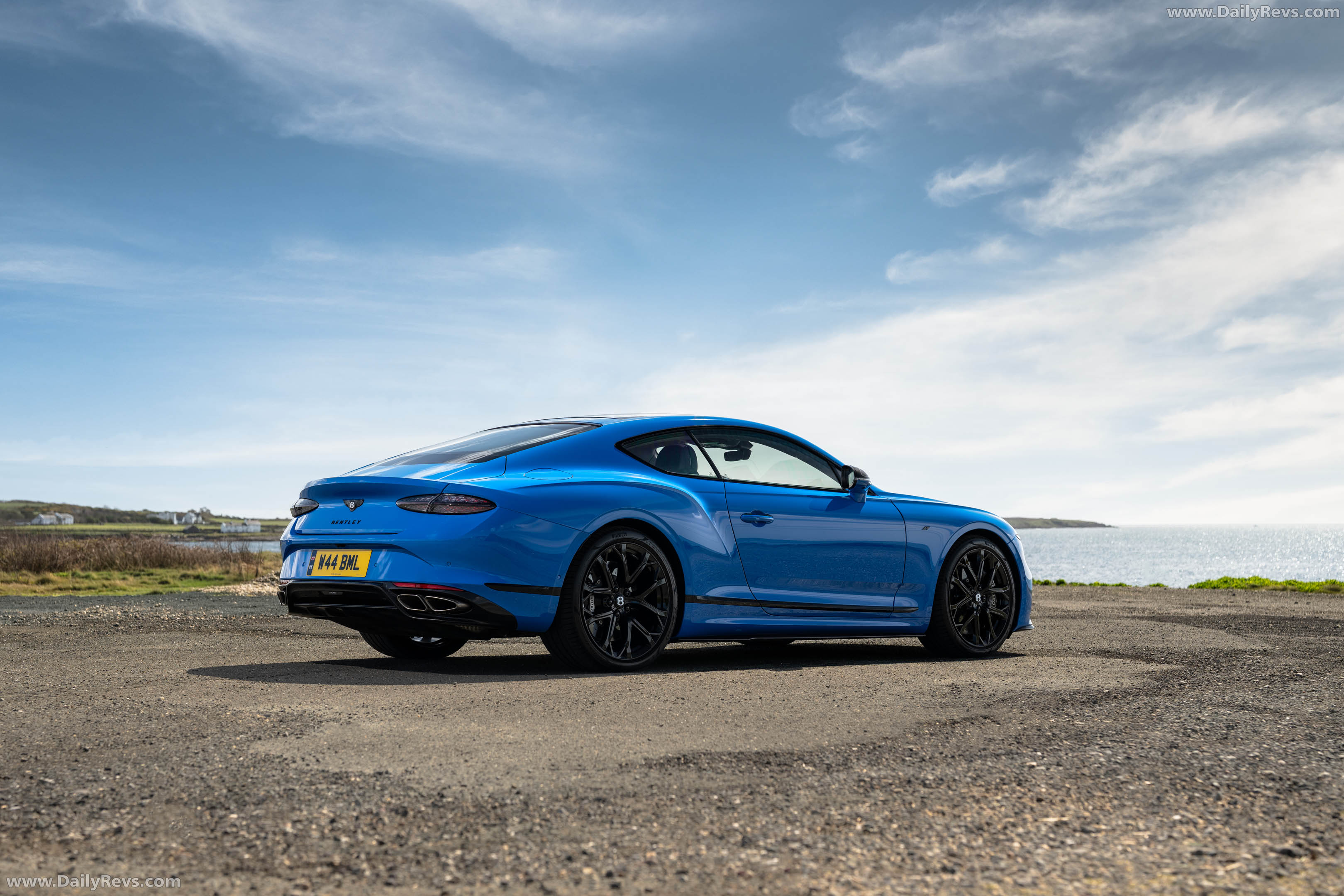 2027 Bentley Continental GT S Spark Blue Rear View