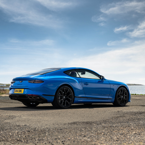 2027 Bentley Continental GT S Spark Blue Rear View