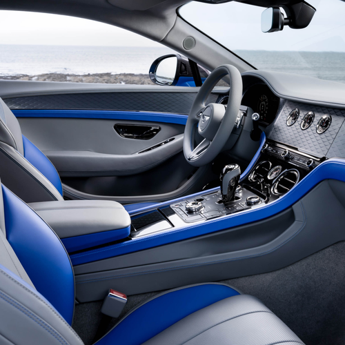 2027 Bentley Continental GT S Spark Blue Interior