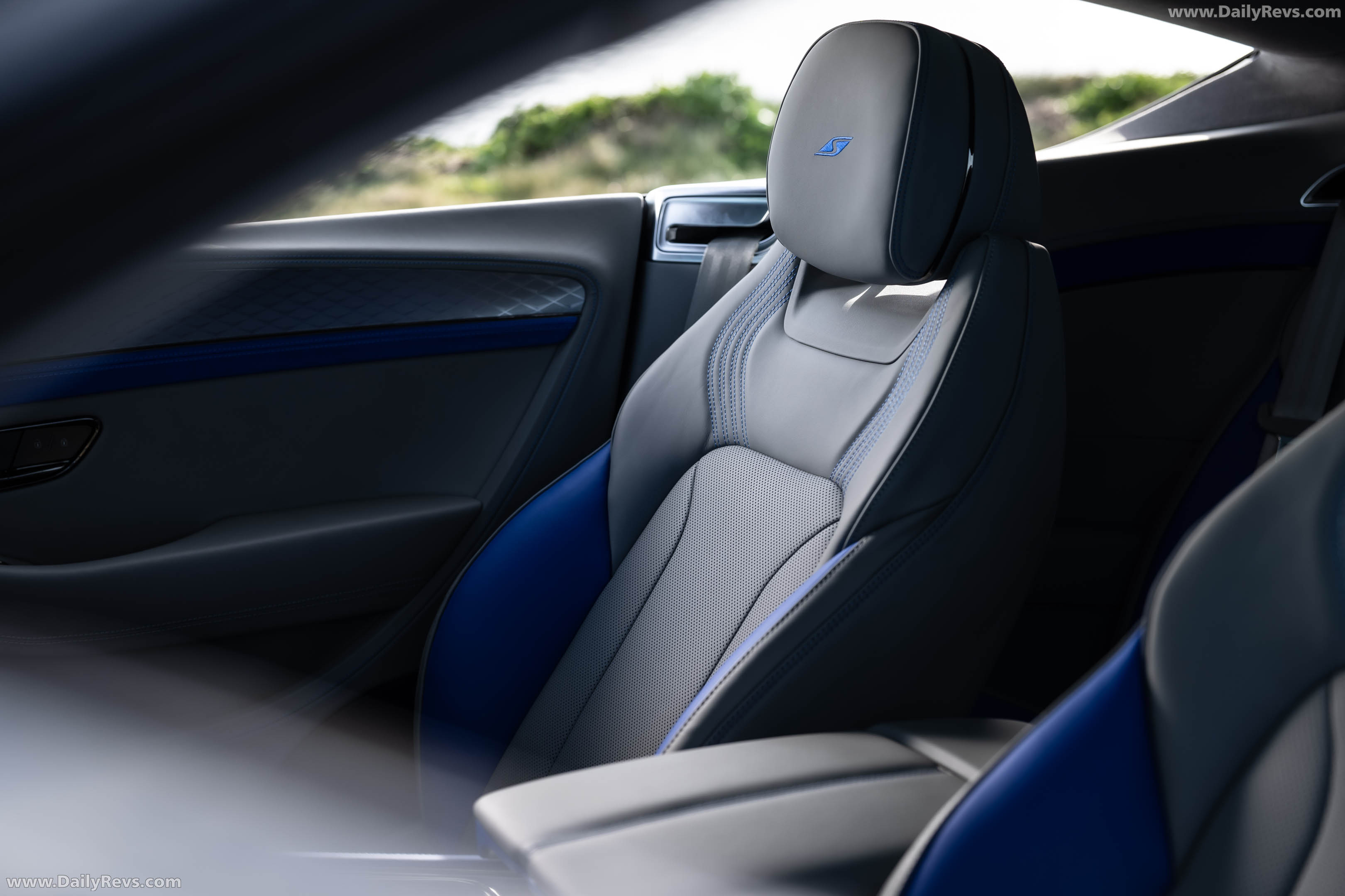 2027 Bentley Continental GT S Spark Blue Interior