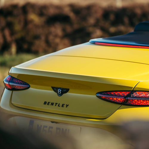 2027 Bentley Continental GTC S Cyber Yellow Exterior