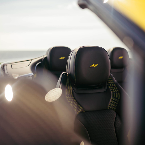 2027 Bentley Continental GTC S Cyber Yellow Interior