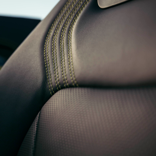 2027 Bentley Continental GTC S Cyber Yellow Interior