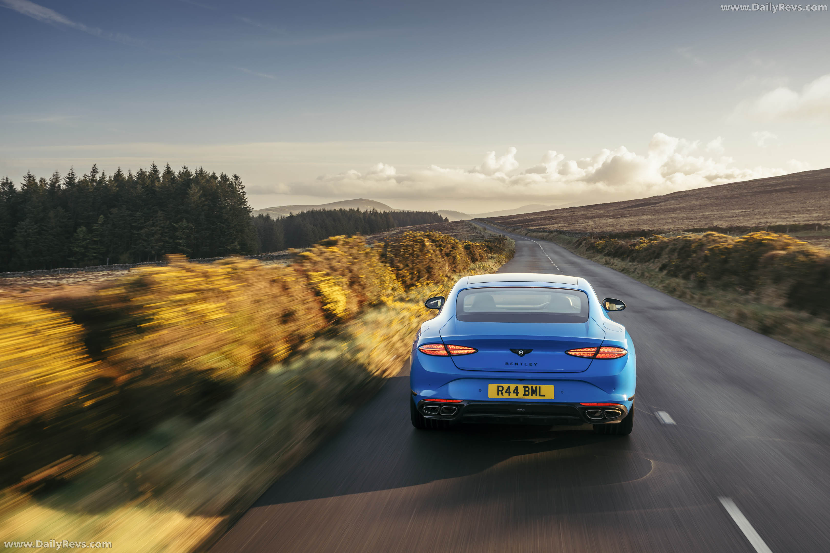 2027 Bentley Continental GT S UK Version Rear View