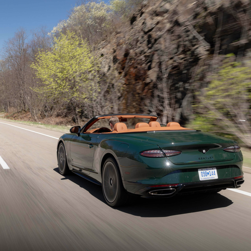 2027 Bentley Continental GTC S Barnato Rear View