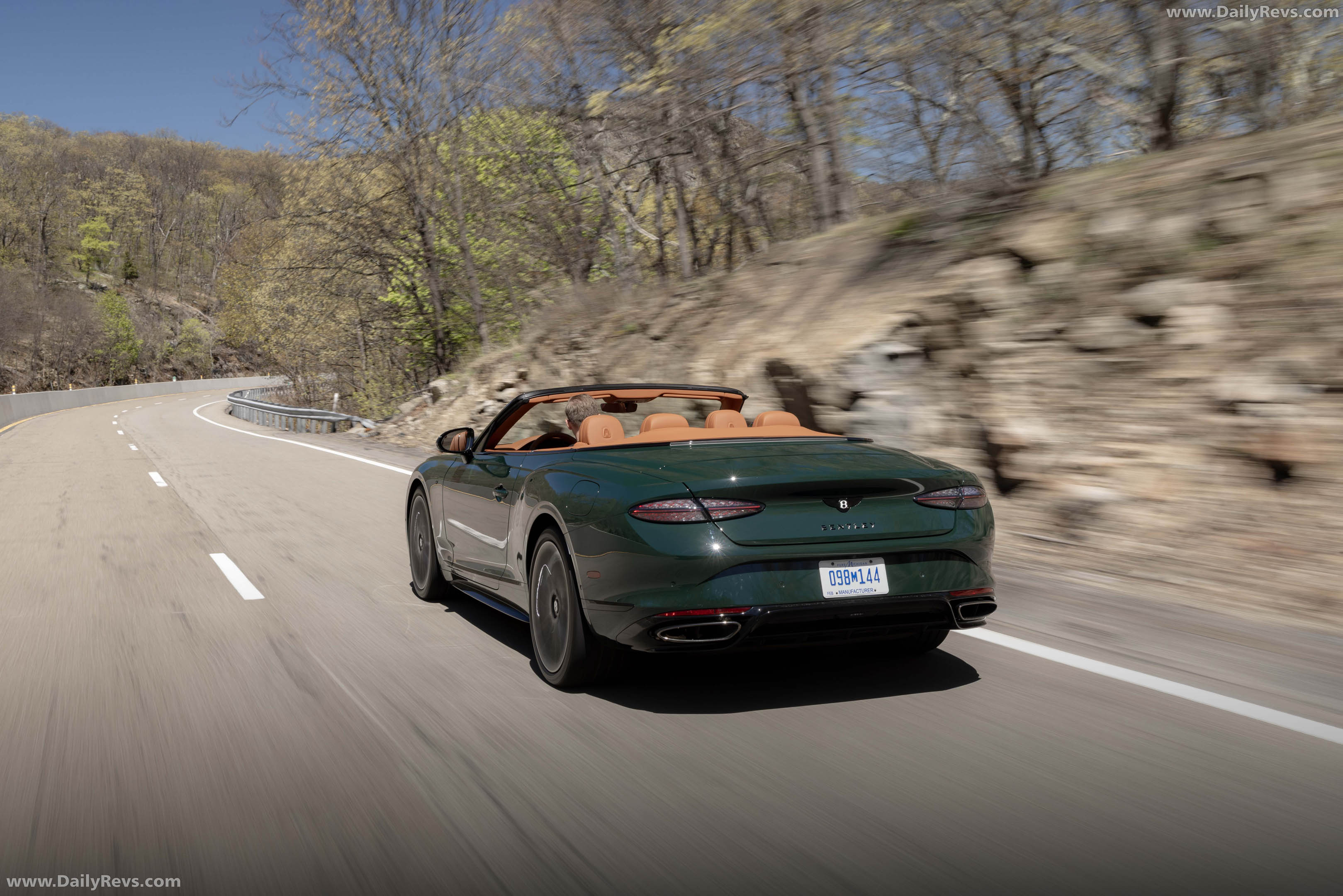 2027 Bentley Continental GTC S Barnato Rear View