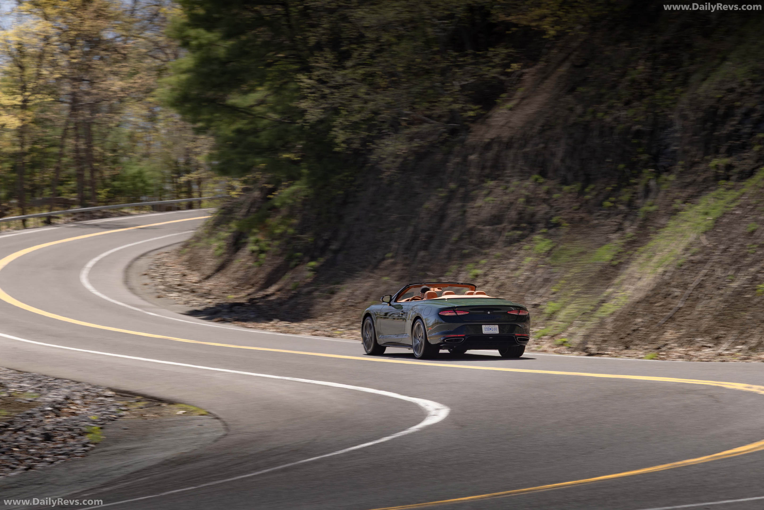 2027 Bentley Continental GTC S Barnato Rear View