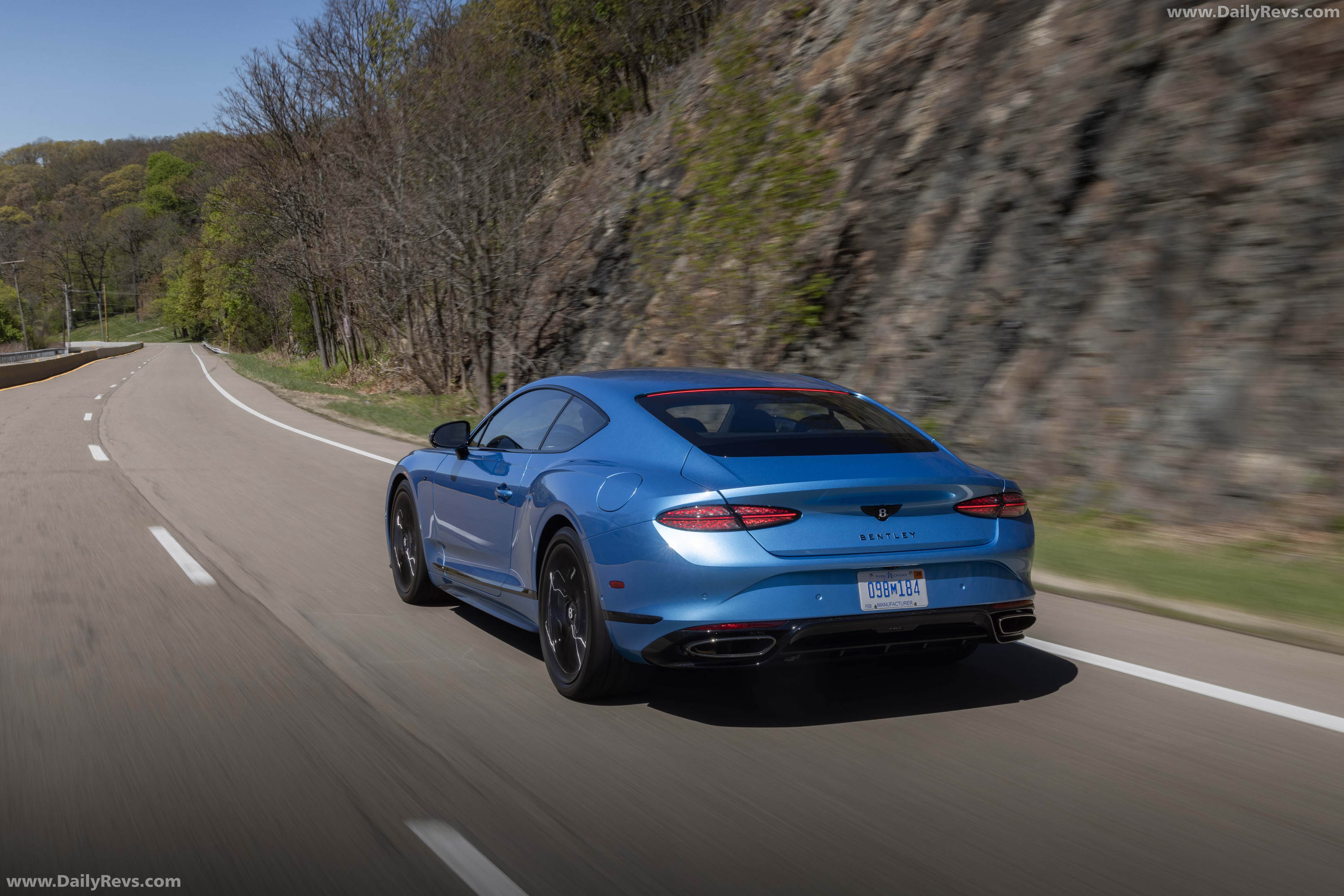 2026 Bentley Continental GT S Kingfisher Rear View