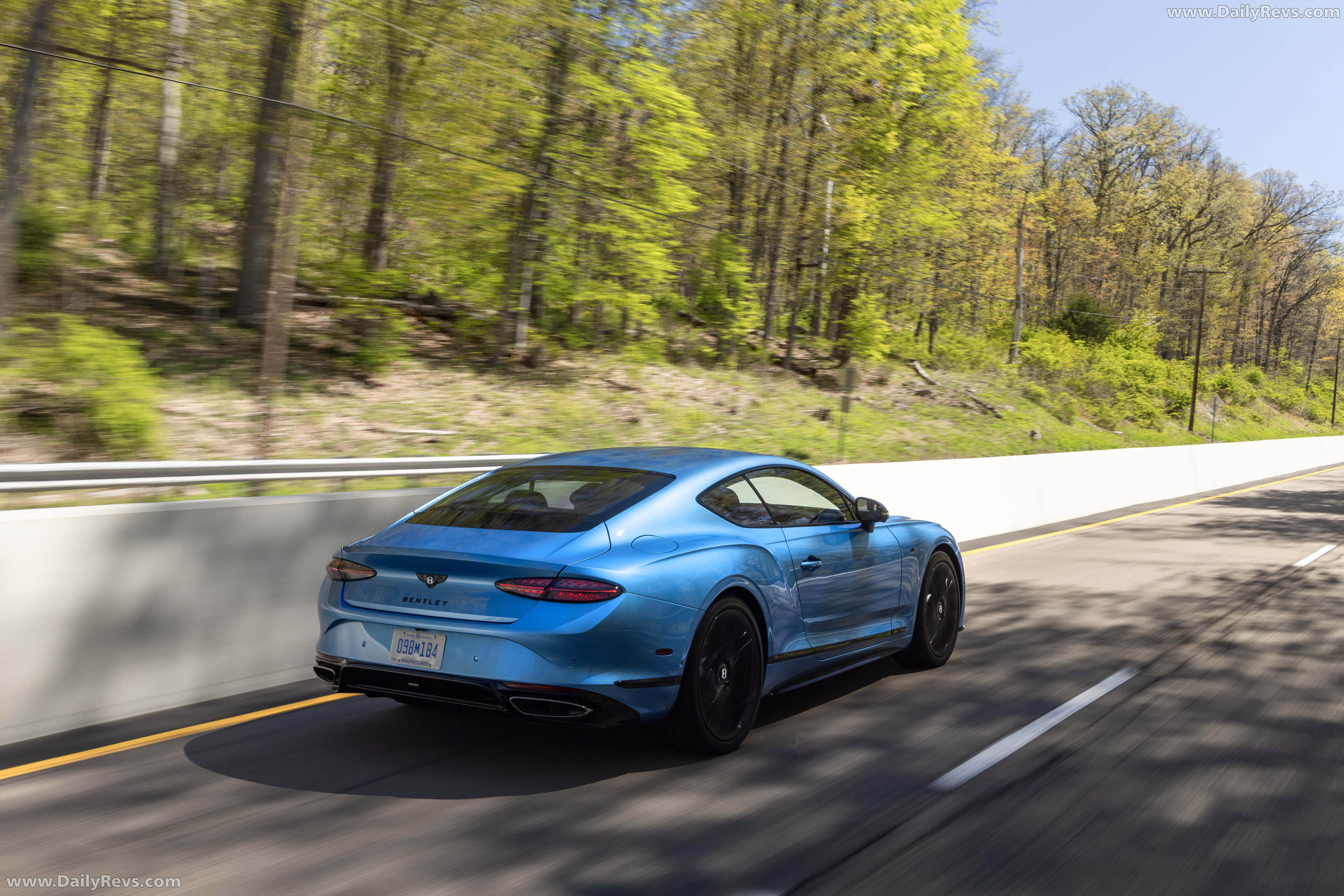2026 Bentley Continental GT S Kingfisher Rear View