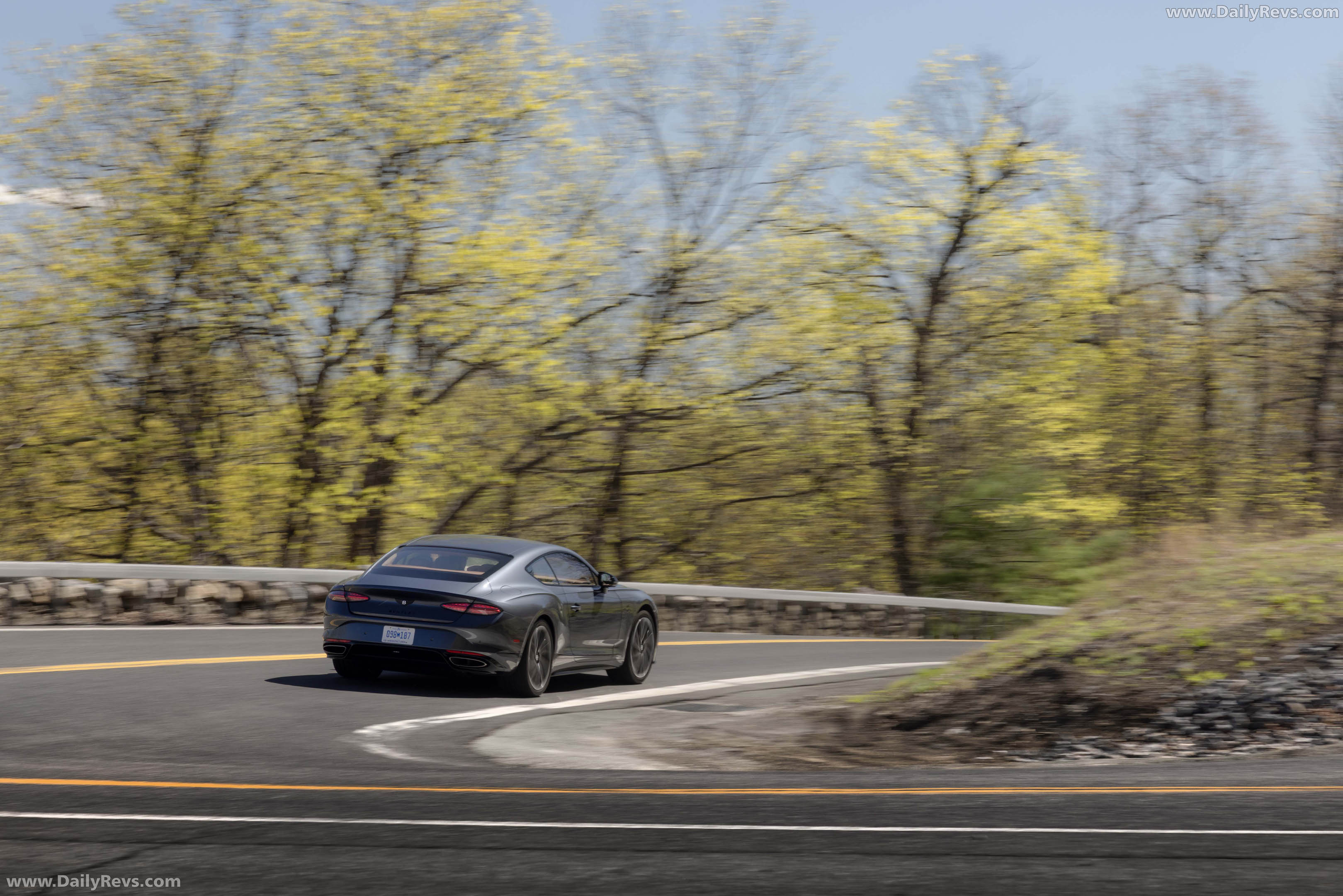 2027 Bentley Continental GT S Thunder Rear View