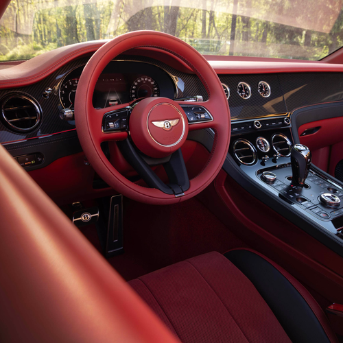 2027 Bentley Continental GTC S Glacier White Interior