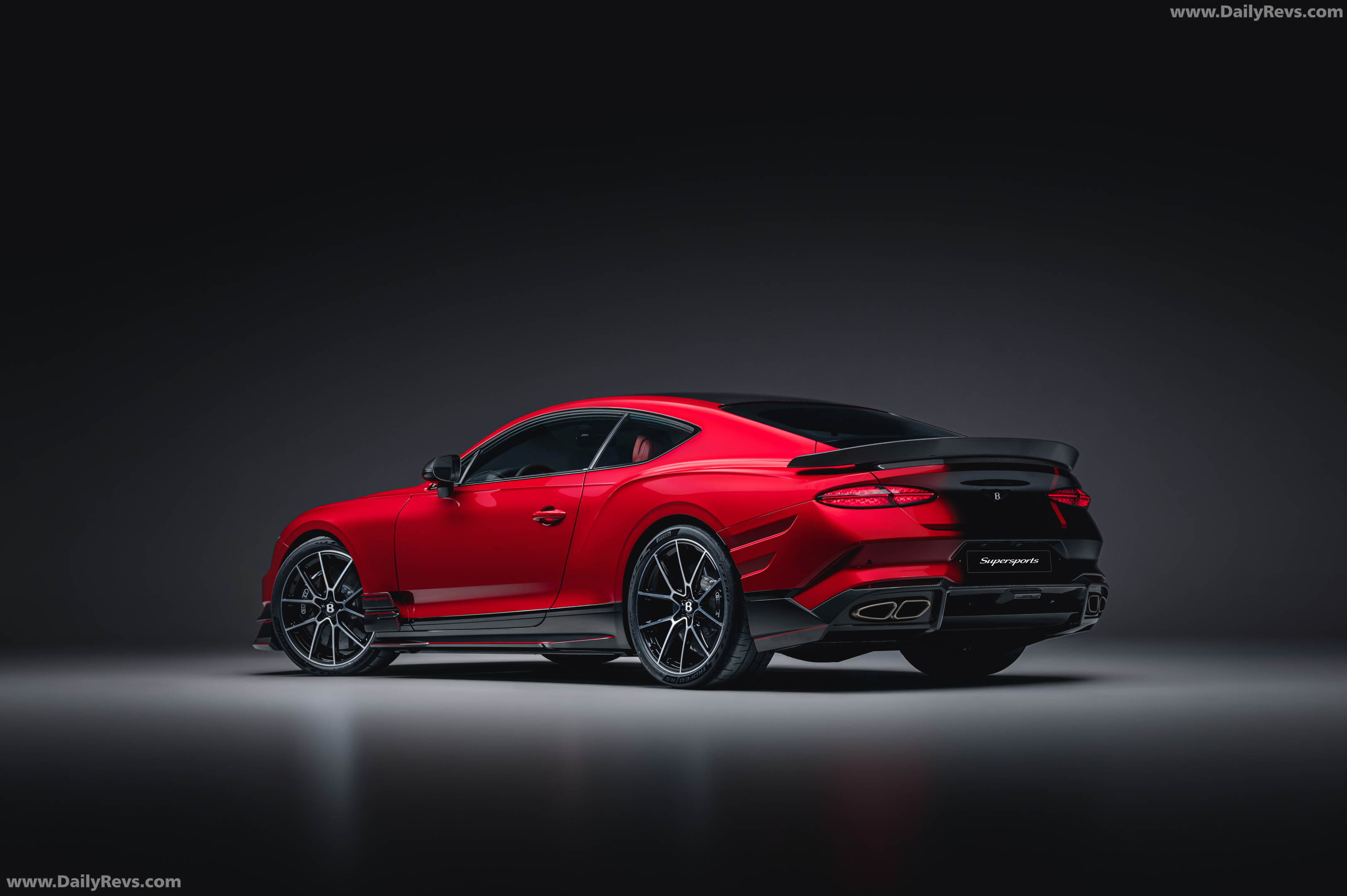2027 Bentley Supersports by Mulliner Rear View