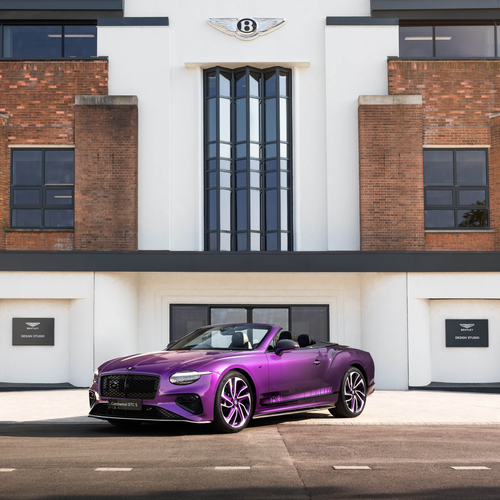 2027 Bentley Continental GTC 80 years Front View