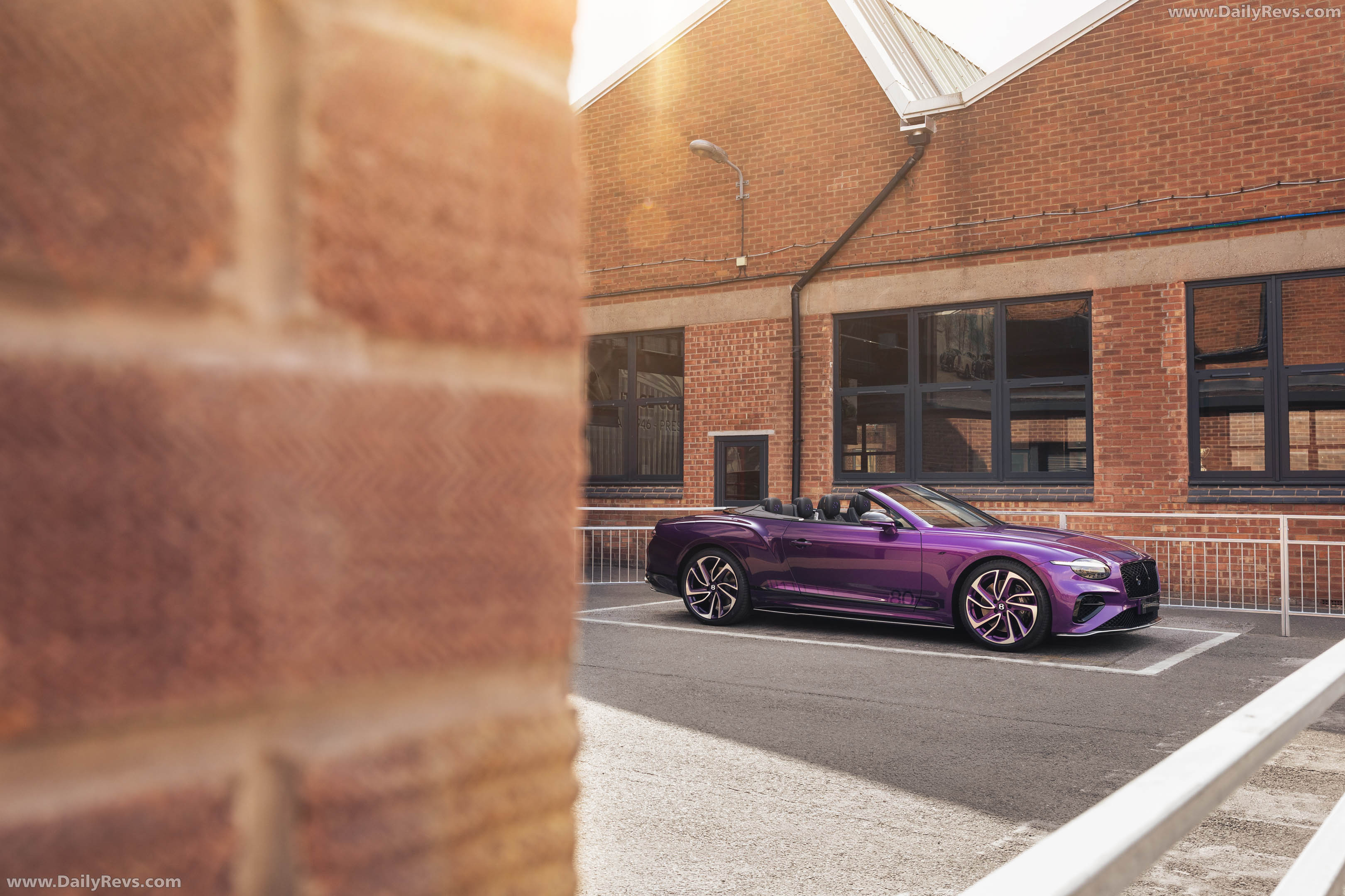 2027 Bentley Continental GTC 80 years Side View