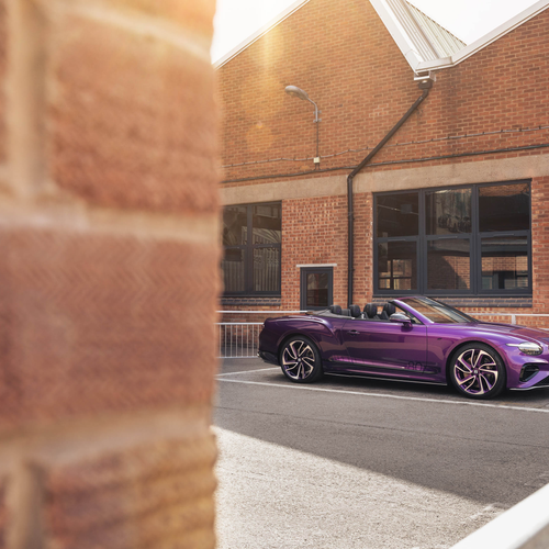2027 Bentley Continental GTC 80 years Side View