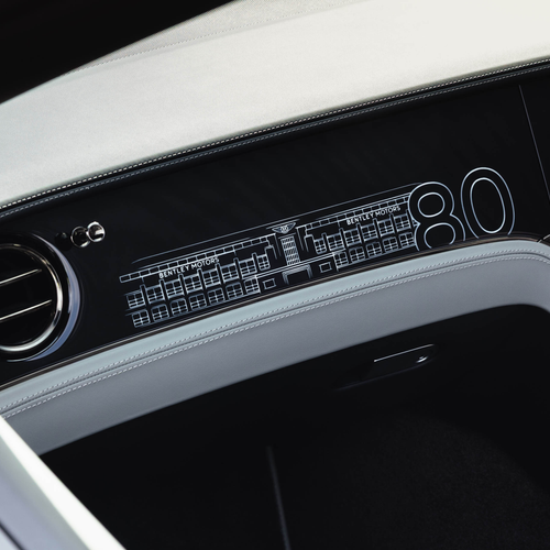 2027 Bentley Continental GTC 80 years Interior