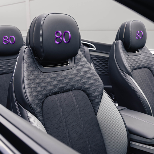 2027 Bentley Continental GTC 80 years Interior