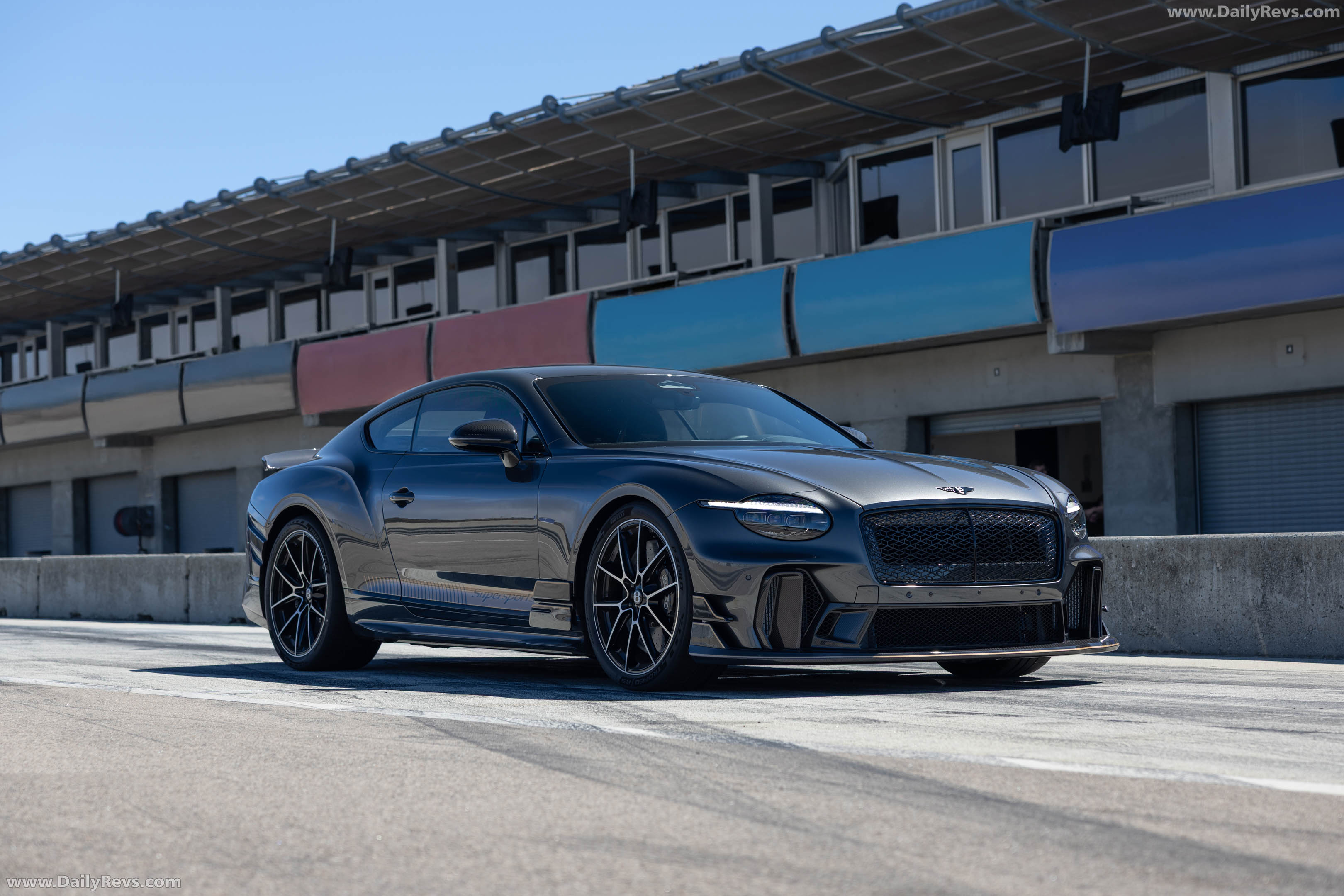 2027 Bentley Supersports Anthracite Front View