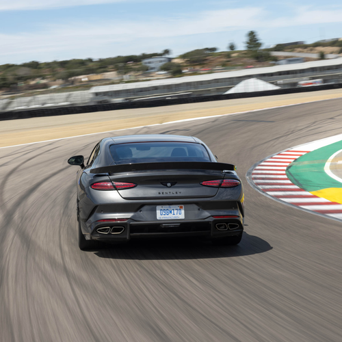 2027 Bentley Supersports Anthracite Rear View