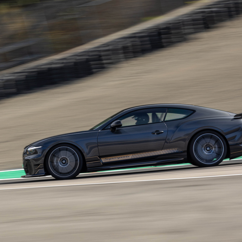 2027 Bentley Supersports Anthracite Side View