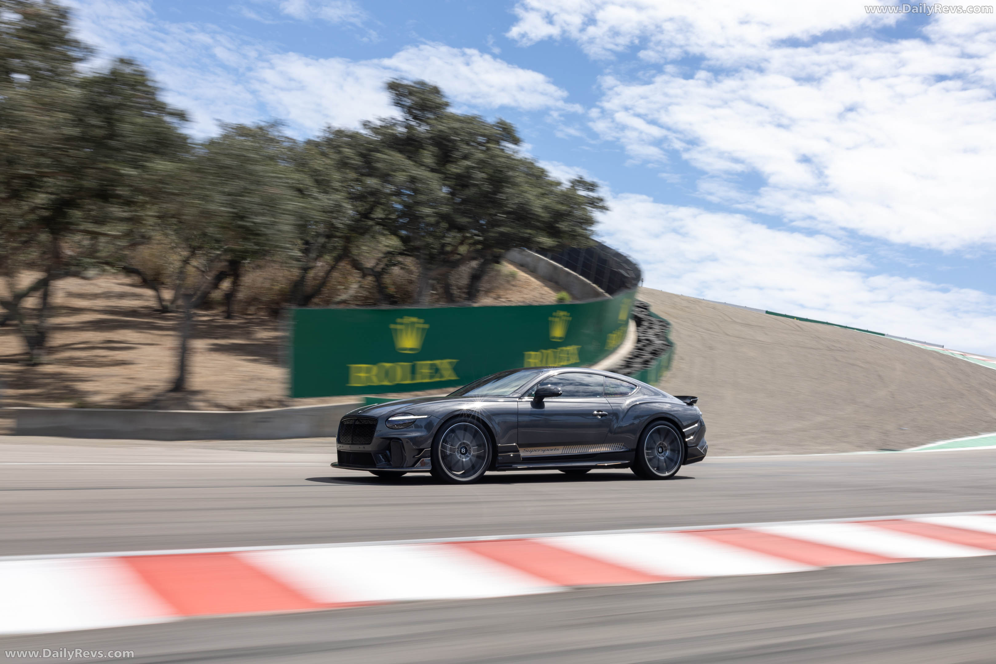 2027 Bentley Supersports Anthracite Side View