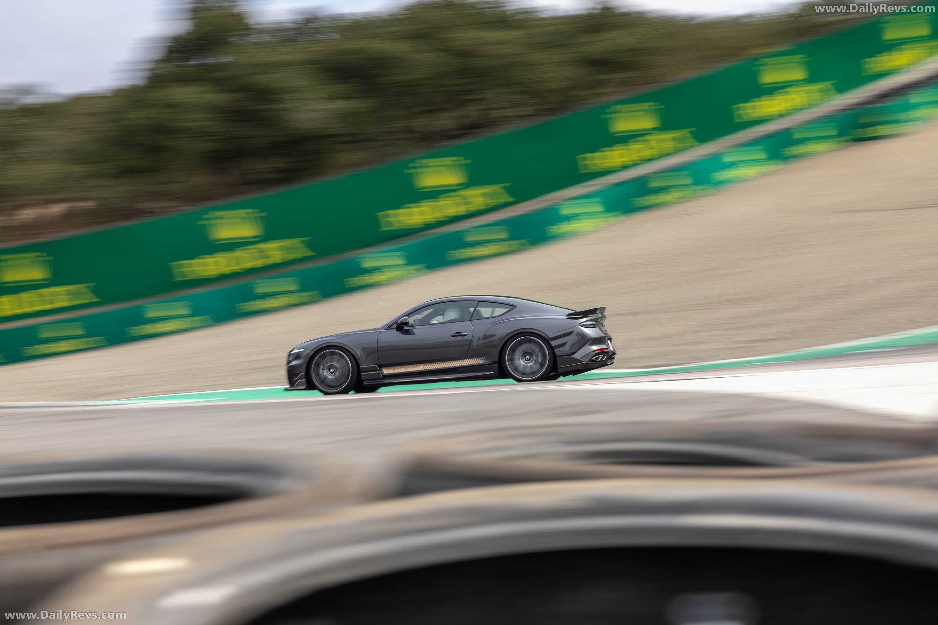 2027 Bentley Supersports Anthracite Side View