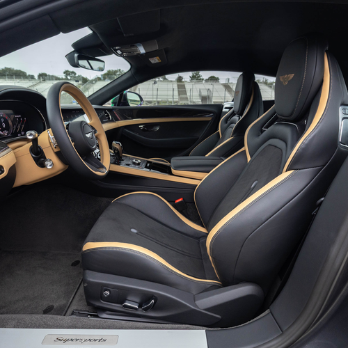 2027 Bentley Supersports Anthracite Interior