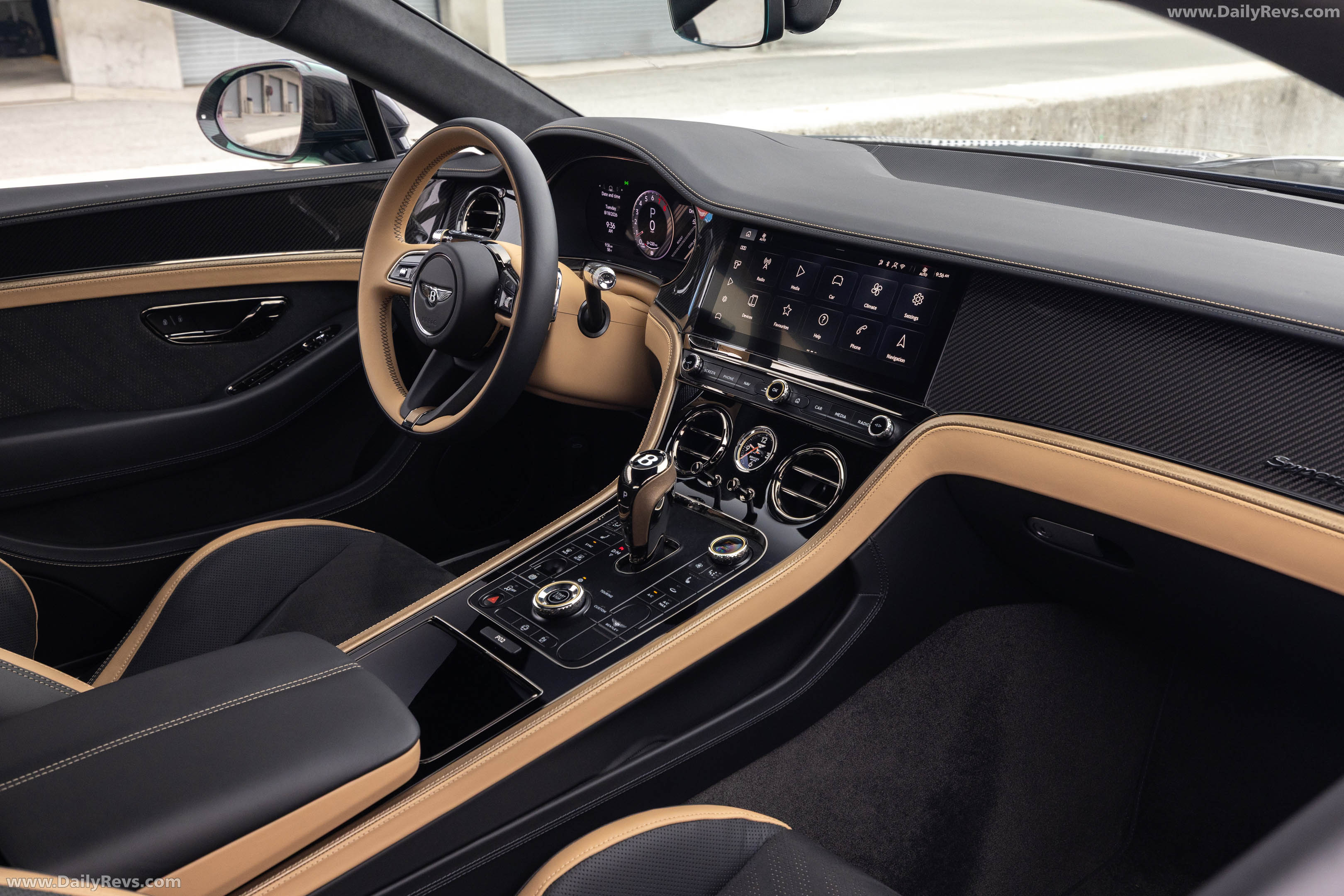 2027 Bentley Supersports Anthracite Interior