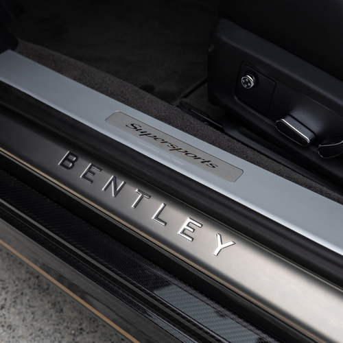2027 Bentley Supersports Anthracite Interior
