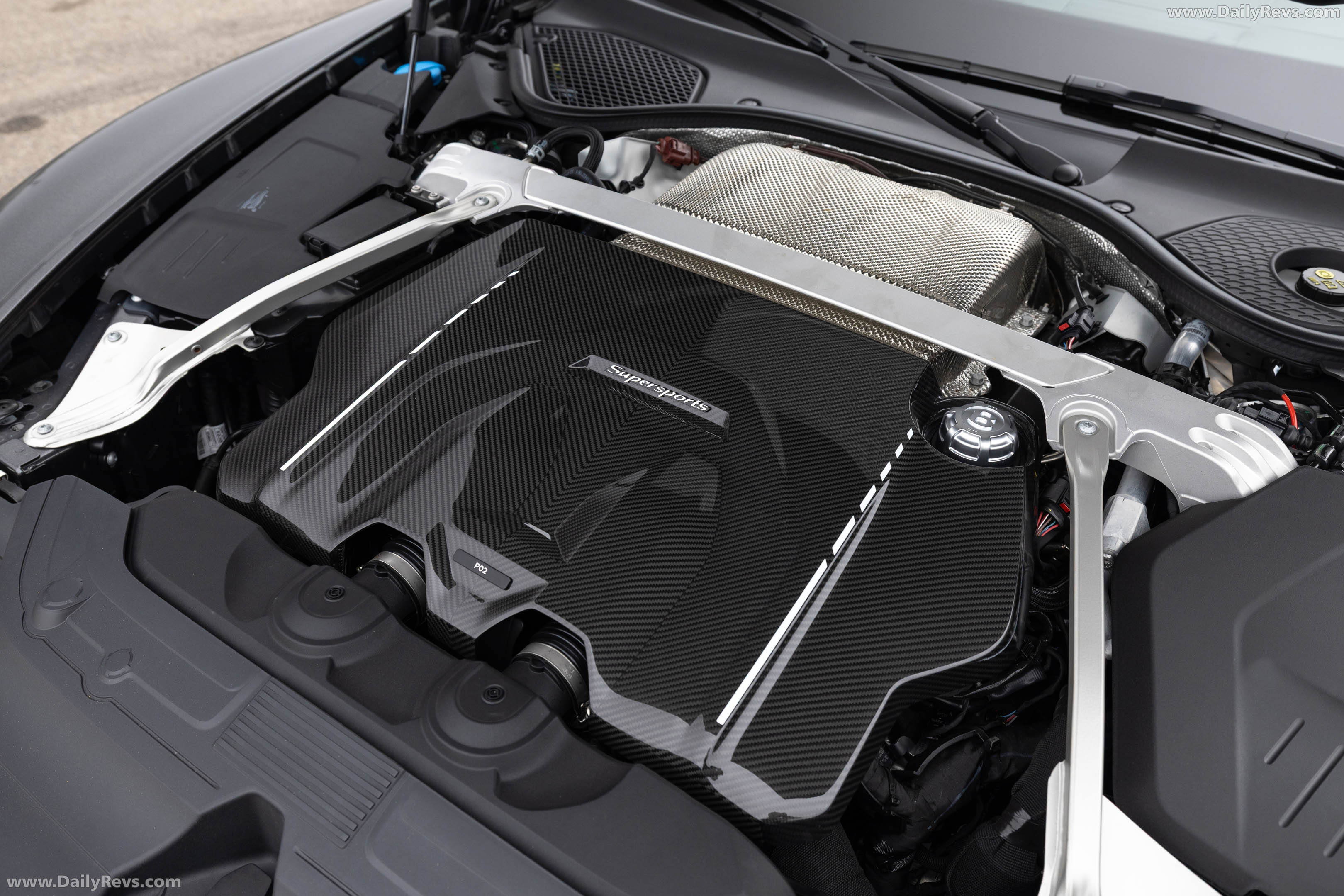 2027 Bentley Supersports Anthracite Engine