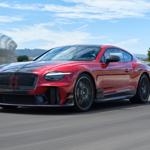 2027 Bentley Supersports Dragon Red Front View