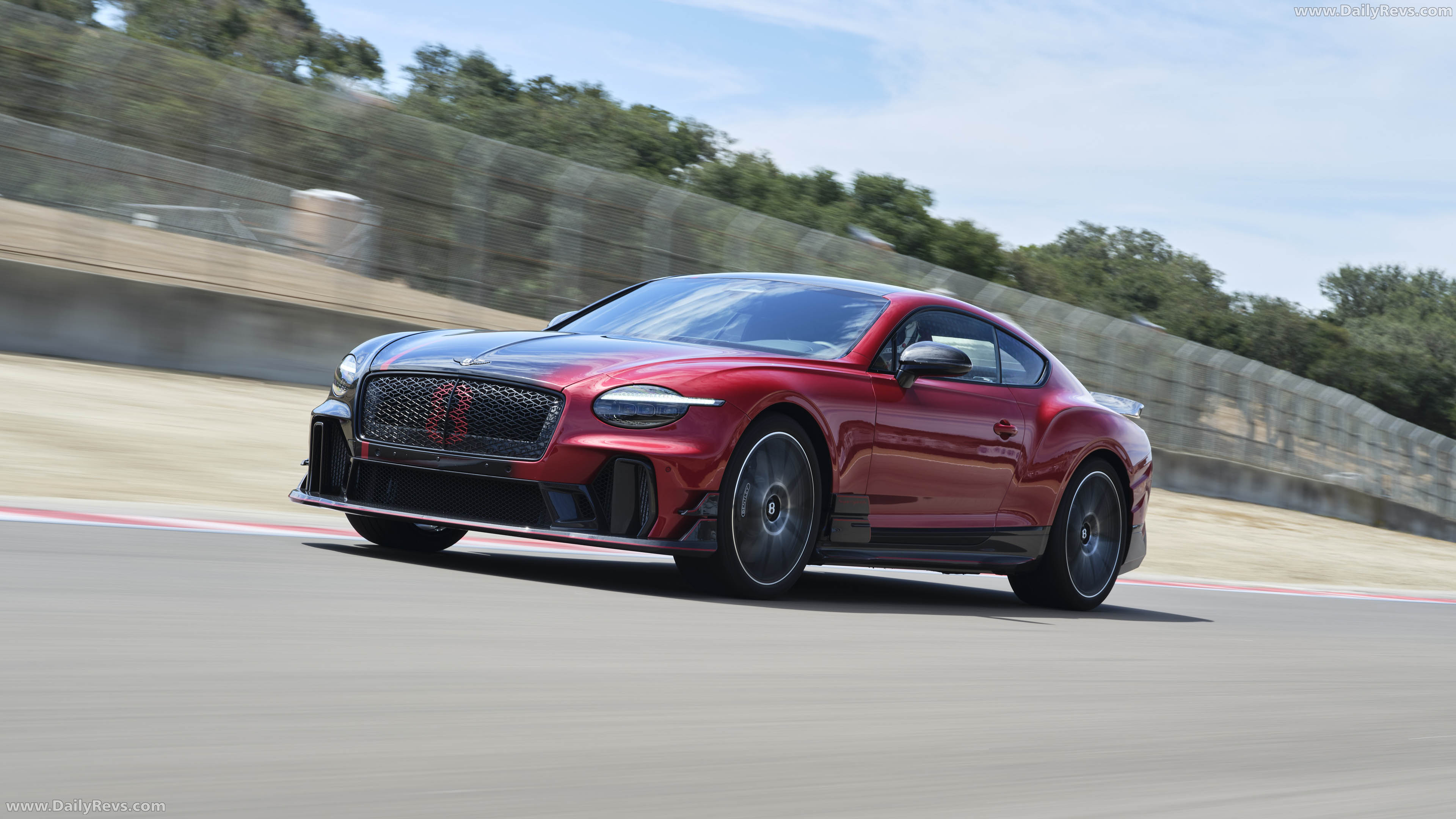 2027 Bentley Supersports Dragon Red Front View