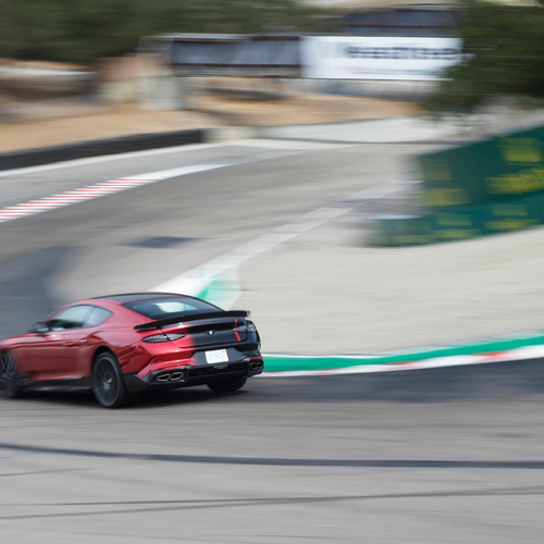 2027 Bentley Supersports Dragon Red Rear View