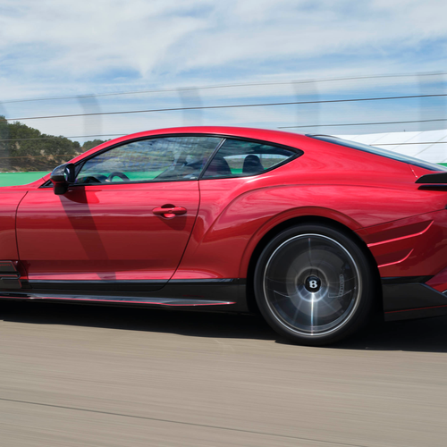 2027 Bentley Supersports Dragon Red Rear View