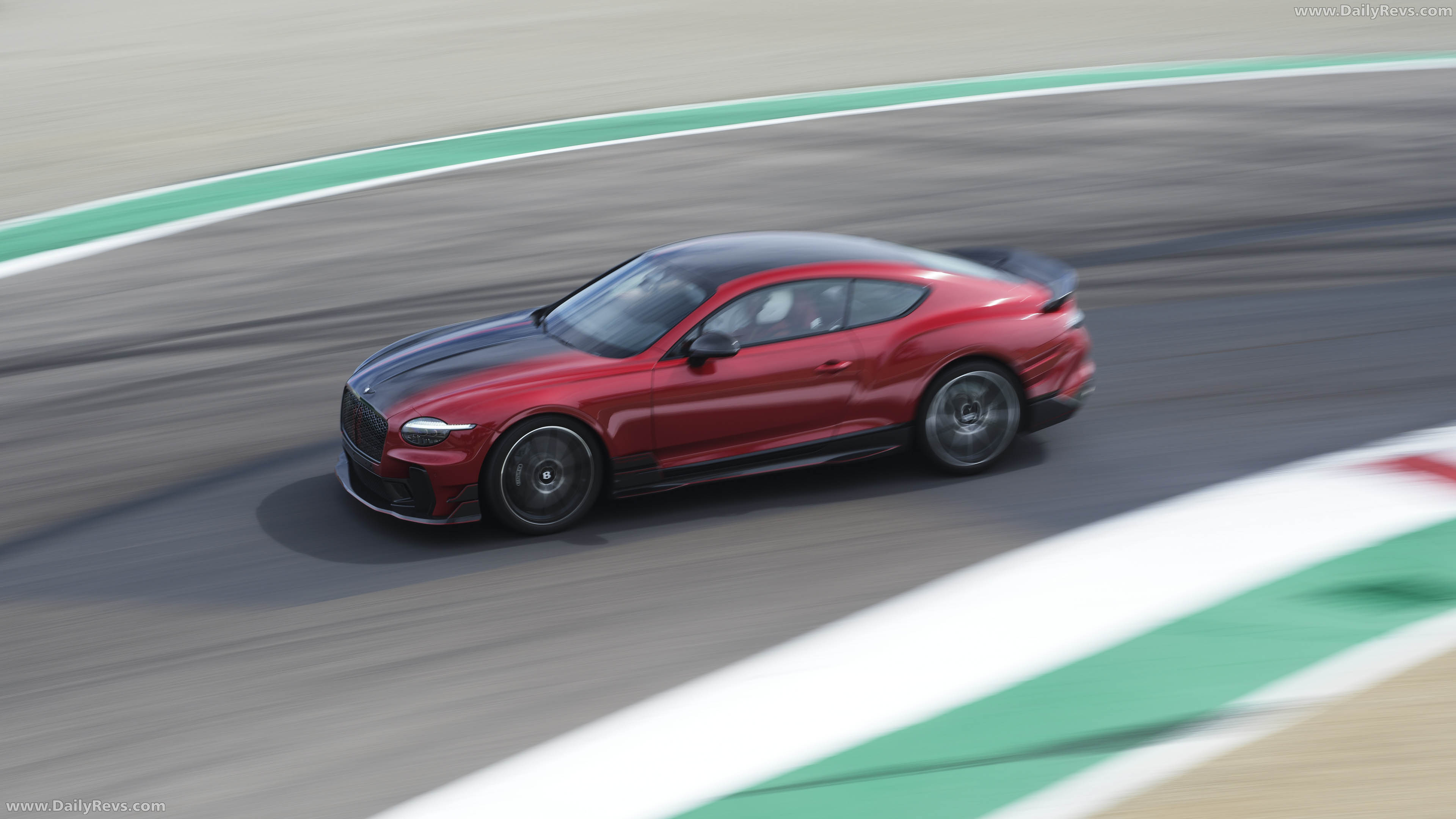 2027 Bentley Supersports Dragon Red Side View