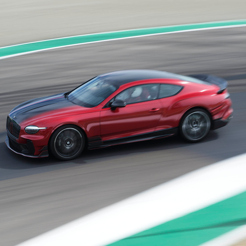 2027 Bentley Supersports Dragon Red Side View