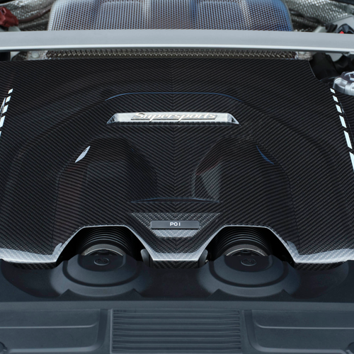 2027 Bentley Supersports Dragon Red Engine
