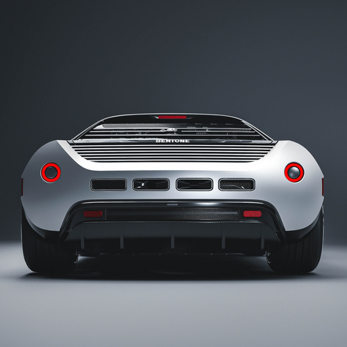 2026 Bertone Runabout Rear View