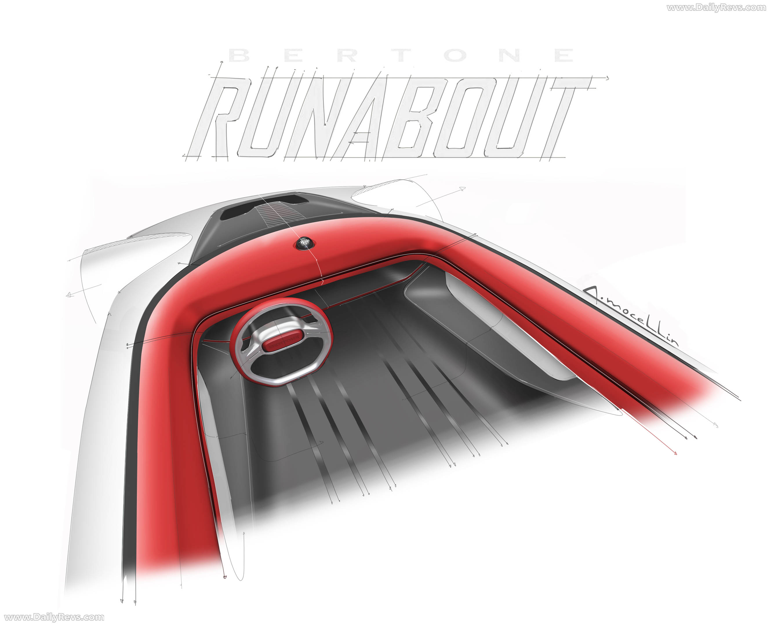 2026 Bertone Runabout Sketches
