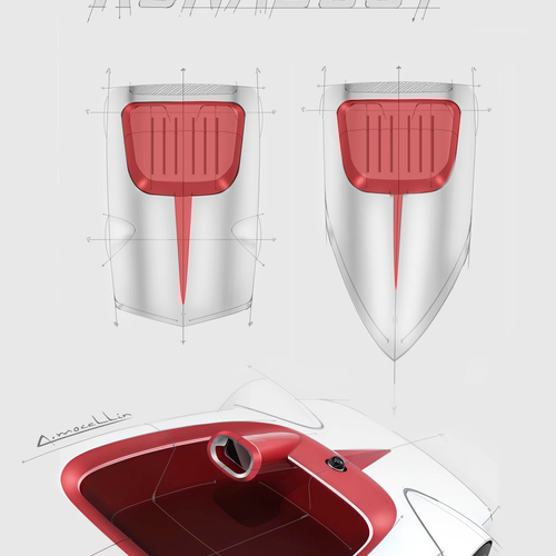 2026 Bertone Runabout Sketches