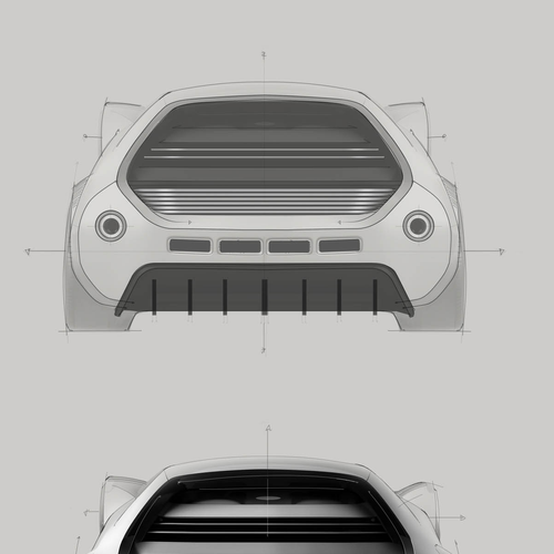 2026 Bertone Runabout Sketches