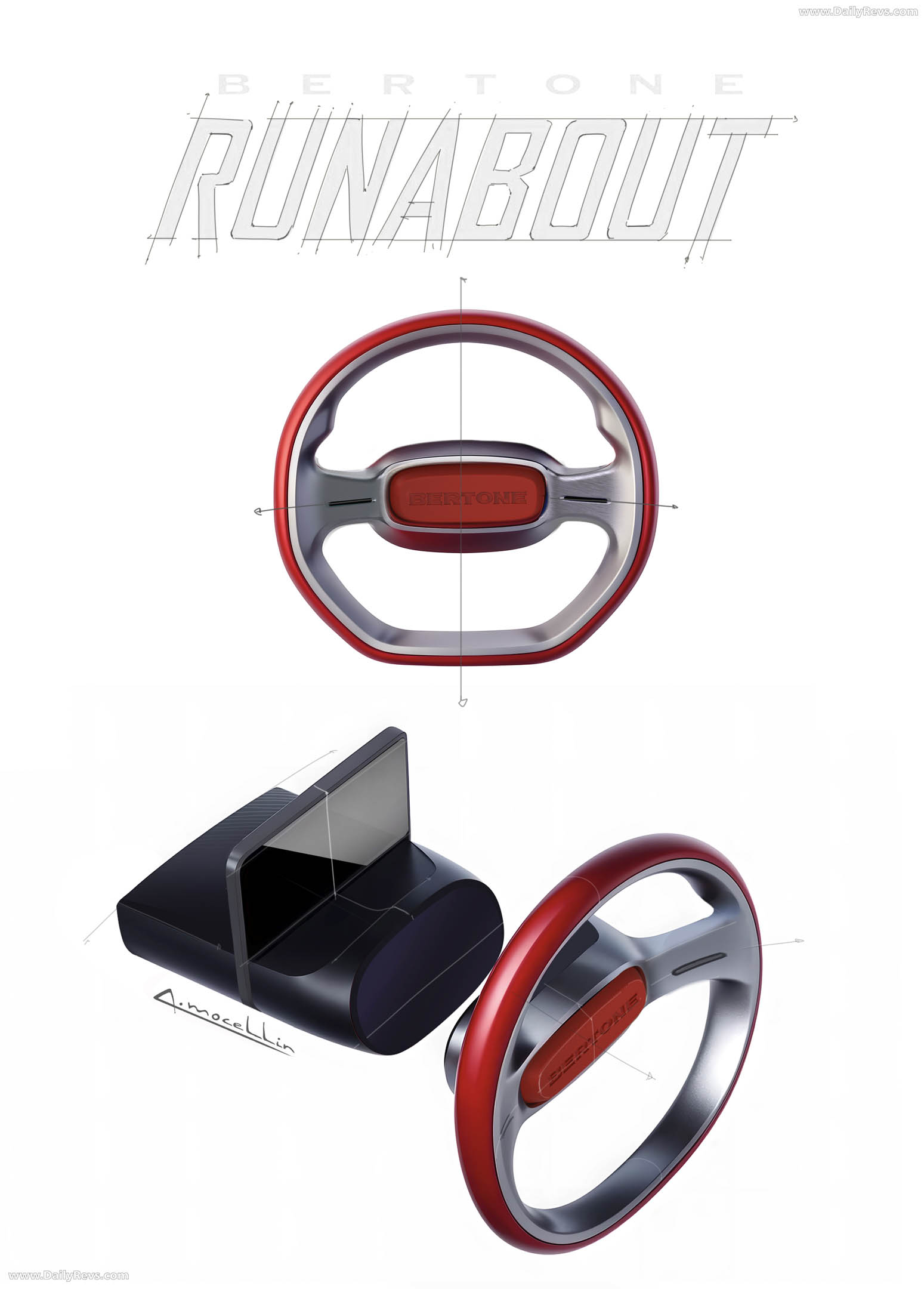 2026 Bertone Runabout Sketches