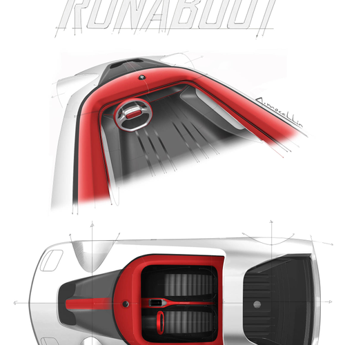 2026 Bertone Runabout Sketches