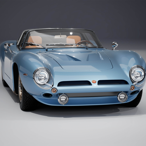 2026 Bizzarrini 5300 Aperta Lusso Front View