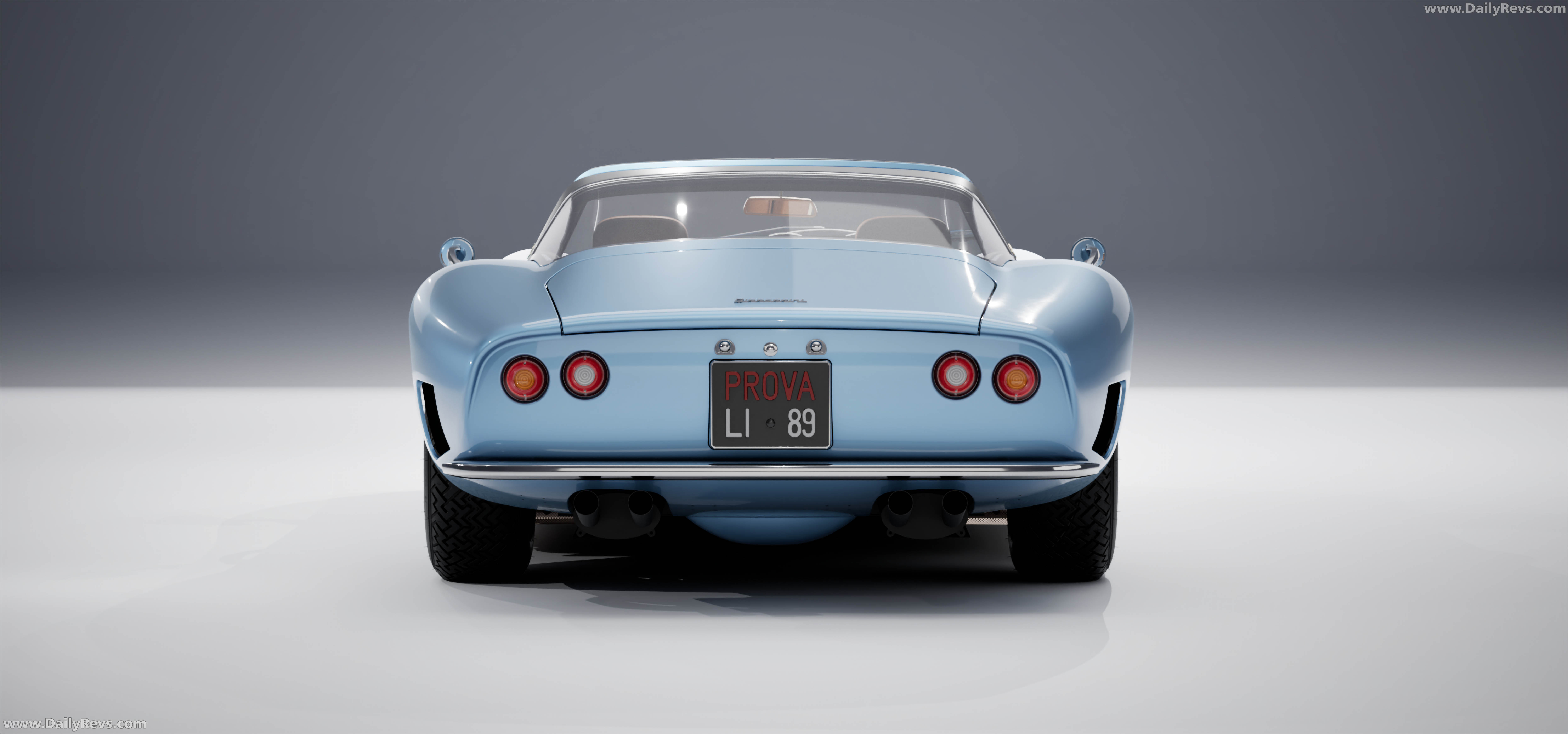 2026 Bizzarrini 5300 Aperta Lusso Rear View