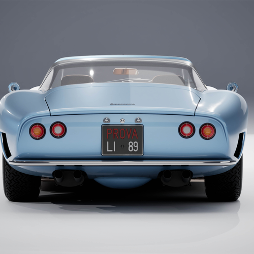 2026 Bizzarrini 5300 Aperta Lusso Rear View