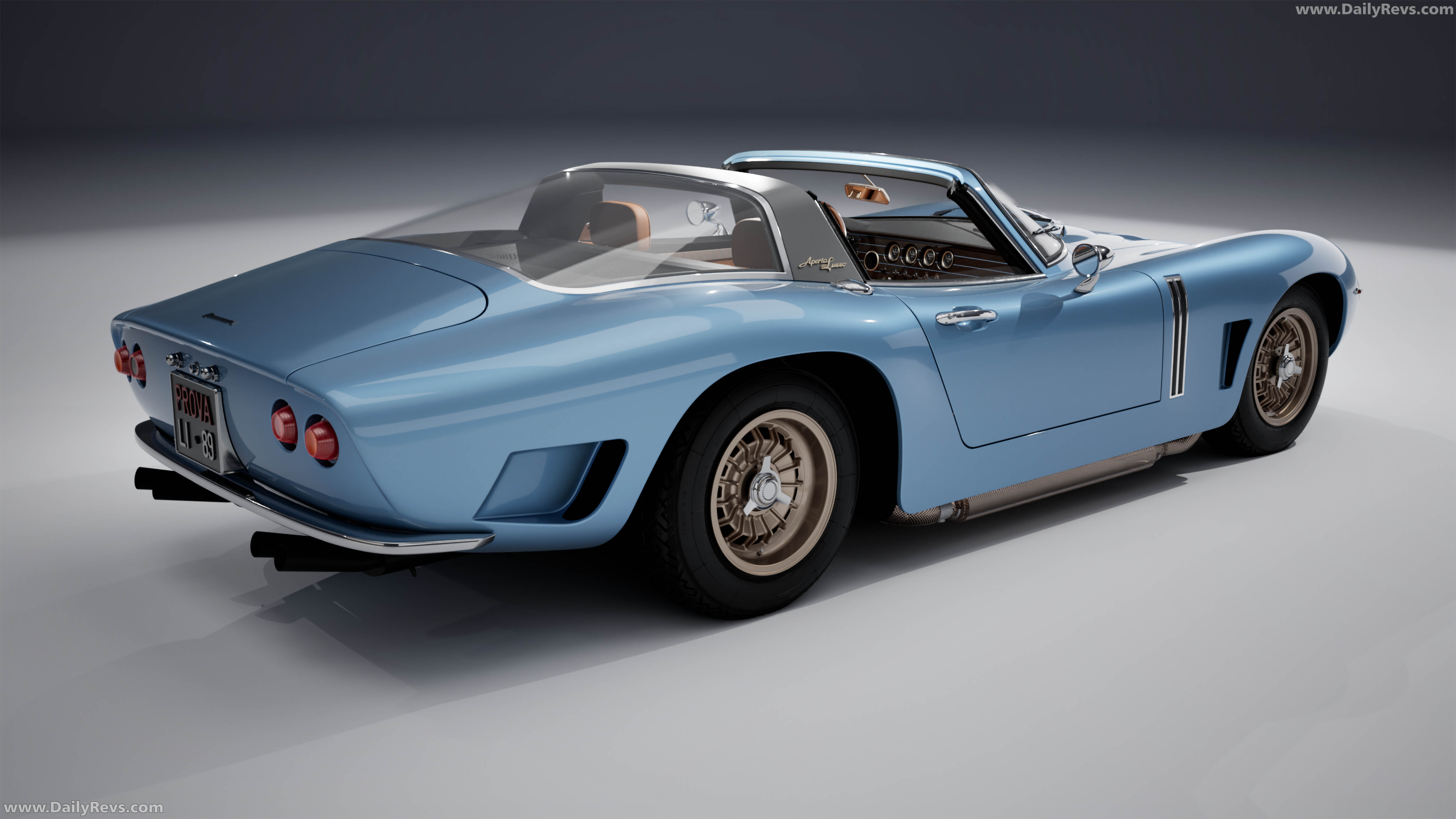 2026 Bizzarrini 5300 Aperta Lusso Rear View